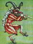 Click for more details of Le Faune de Macedoine (cross stitch) by Nimue Fee Main