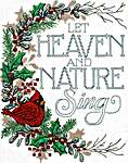 Click for more details of Let Heaven & Nature Sing (cross stitch) by Imaginating