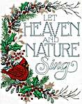 Click/tap for more details of Let Heaven & Nature Sing (cross stitch) by Imaginating