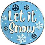 Click/tap for more details of Let it Snow Needle Minder (needle minders) by Bothy Threads