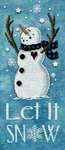 Click for more details of Let it Snowman (cross stitch) by Stoney Creek
