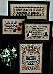 Click for more details of Let Me Not Forget (cross stitch) by Lindy Stitches