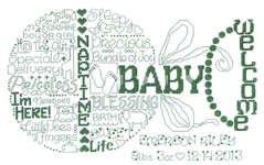 Click for more details of Let's Love Baby (cross stitch) by Imaginating
