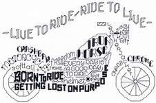 Click for more details of Let's Ride (cross stitch) by Imaginating