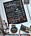 Click for more details of Let's Talk Autumn (cross stitch) by Hands On Design