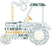 Click for more details of Let's Tractor (cross stitch) by Imaginating