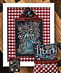 Click/tap for more details of Liberty Chalk Full (cross stitch) by Hands On Design