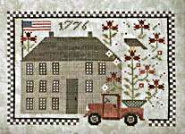Click for more details of Liberty Lodge (cross stitch) by Plum Street Samplers