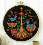 Click for more details of Libra (cross stitch) by Satsuma Street