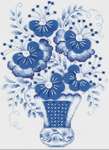 Click for more details of Light Blue Bouquet (cross stitch) by Riolis