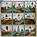Click for more details of Lighthouse Sampler (cross stitch) by By The Bay Needleart
