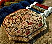 Click/tap for more details of Lilly Bates Is My Name (cross stitch) by Needle Work Press