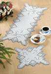 Click for more details of Lily of the Valley Hardanger Table Mats (hardanger) by Permin of Copenhagen