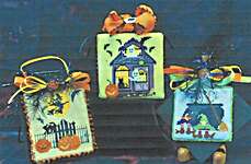 Click for more details of Little Bits - October Halloween (cross stitch) by The Stitchworks