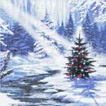 Click/tap for more details of Little Christmas Tree (cross stitch) by Kustom Krafts