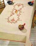 Click for more details of Little Elves Table Cover (embroidery) by Permin of Copenhagen