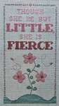 Click/tap for more details of Little Flower (cross stitch) by Vintage Needlearts