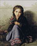 Click for more details of Little Flower Girl (cross stitch) by Luca - S