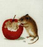 Click for more details of Little Mouse (cross stitch) by Marjolein Bastin