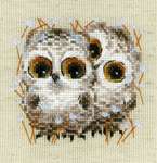 Click for more details of Little Owls (cross stitch) by Riolis