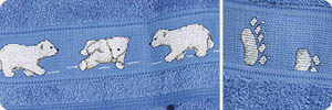 Click for more details of Little Polar Bears (cross stitch) by Rico Design