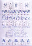 Click for more details of Little Prince Birth Sampler (cross stitch) by Stoney Creek