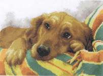 Click/tap for more details of Little Rascal (cross stitch) by Lanarte