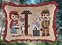 Click/tap for more details of Little Red Riding Hood (cross stitch) by Fairy Wool in The Wood