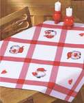 Click for more details of Little Santa Table Cover (cross stitch) by Permin of Copenhagen