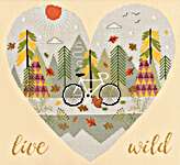 Click for more details of Live Wild (cross stitch) by Bothy Threads
