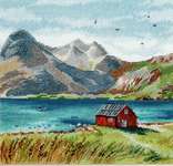 Click for more details of Lofoten Islands (cross stitch) by Oven Company