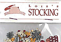 Click/tap for more details of Lois's Stocking Embellishment Pack (beads and treasures) by Shepherd's Bush