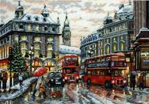 Click/tap for more details of London (cross stitch) by Merejka