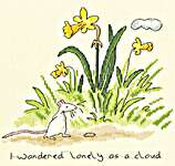 Lonely as a Cloud