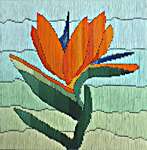 Click/tap for more details of Long Stitch - Bird of Paradise Flower (long-stitch) by Anne Peden