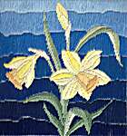 Click/tap for more details of Long Stitch - Daffodils (long-stitch) by Anne Peden