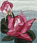 Click for more details of Long Stitch - Rose (long-stitch) by Anne Peden