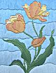 Click/tap for more details of Long Stitch - Tulips (long-stitch) by Anne Peden