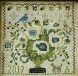 Click for more details of Loose Feathers - Sing a Song of Seasons (cross stitch) by Blackbird Designs