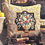 Click/tap for more details of Louis XIV Oranges and Lemons Needlepoint Kit (tapestry) by Glorafilia