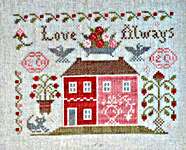 Click for more details of Love Always (cross stitch) by Annie Beez Folk Art