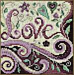 Click for more details of Love (beadwork) by Mill Hill