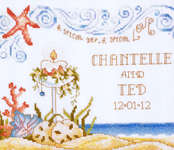 Click for more details of Love by the Shore (cross stitch) by Stoney Creek