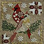 Click/tap for more details of Love (cross stitch) by Jan Hicks