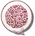 Click for more details of Love in the Round (cross stitch) by JBW Designs