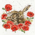 Click for more details of Love Is In The Hare (cross stitch) by Bothy Threads