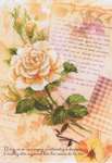 Click for more details of Love Letters and Rose (embellished cross stitch) by Riolis