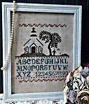 Click/tap for more details of Love's Promise (cross stitch) by Vintage Needlearts