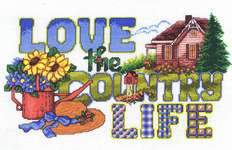Click for more details of Love the Country Life (cross stitch) by Imaginating