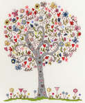 Click for more details of Love Tree (cross stitch) by Bothy Threads